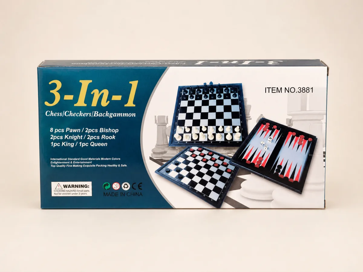 TIMI's copy of Chess / Checkers / Backgammon