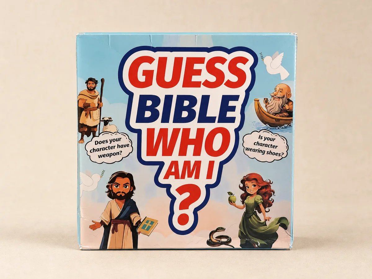 TIMI's copy of Guess Bible Who Am I?